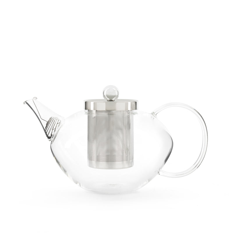 Whittard Chelsea glass teapot with infuser 1200ml (British brand)
