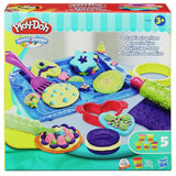 Play-Doh Sweet Shoppe Cookie Creations baking set with 5 tubs, imported from the UK