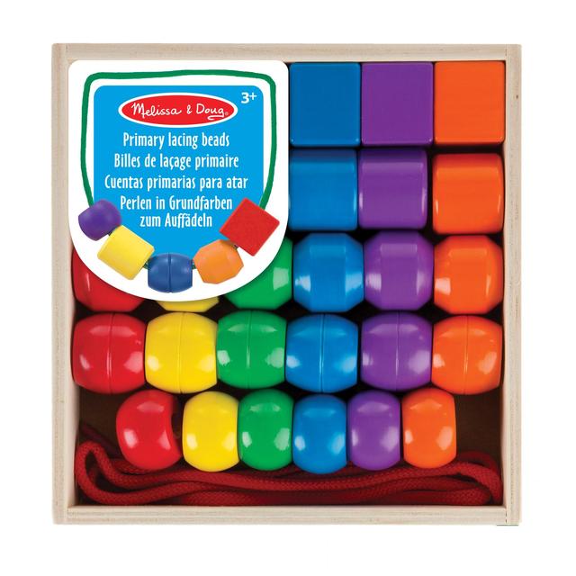 Melissa & Doug Primary Lacing Beads 3yrs+ GOODS M&S   