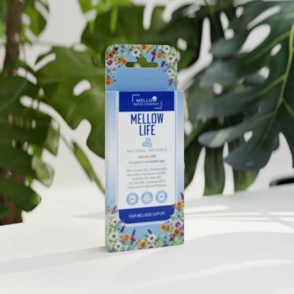 Mellow Life vitamin patch B vitamins D3 18 patches (British brand)