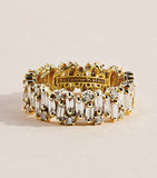Suzanne Kalan yellow gold diamond ring - imported from the UK