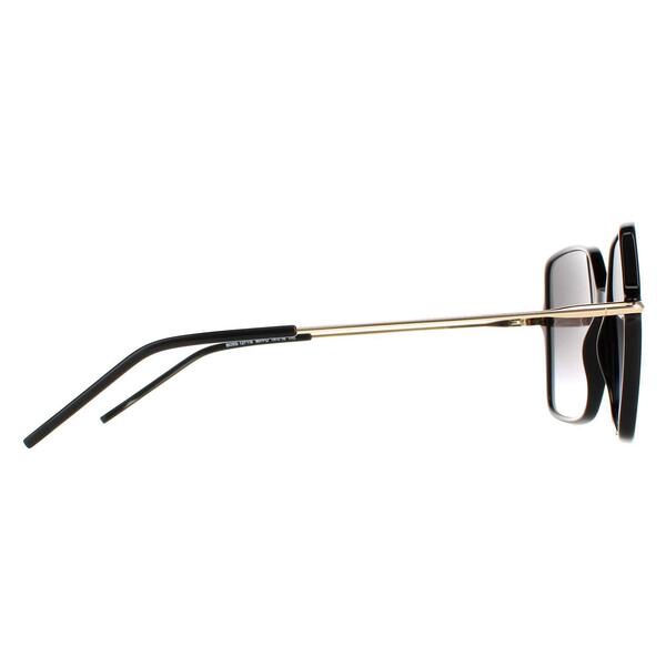 Hugo Boss BOSS 1271/S black gradient gold mirror sunglasses (British brand)