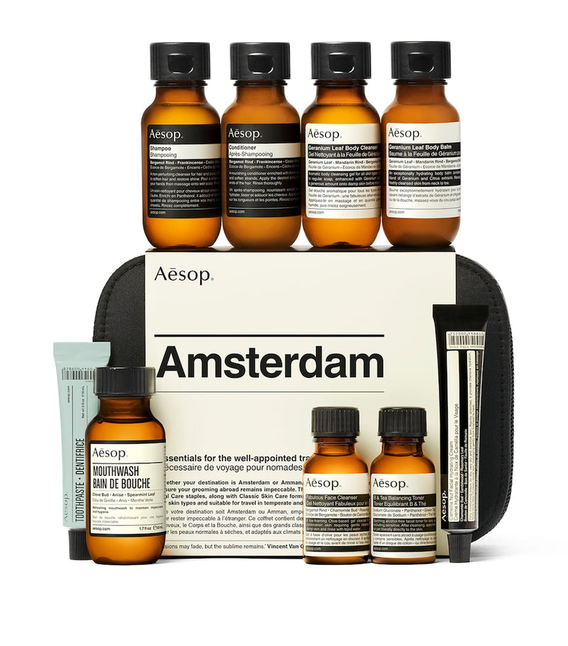AESOP Amsterdam City Kit travel essentials - British product