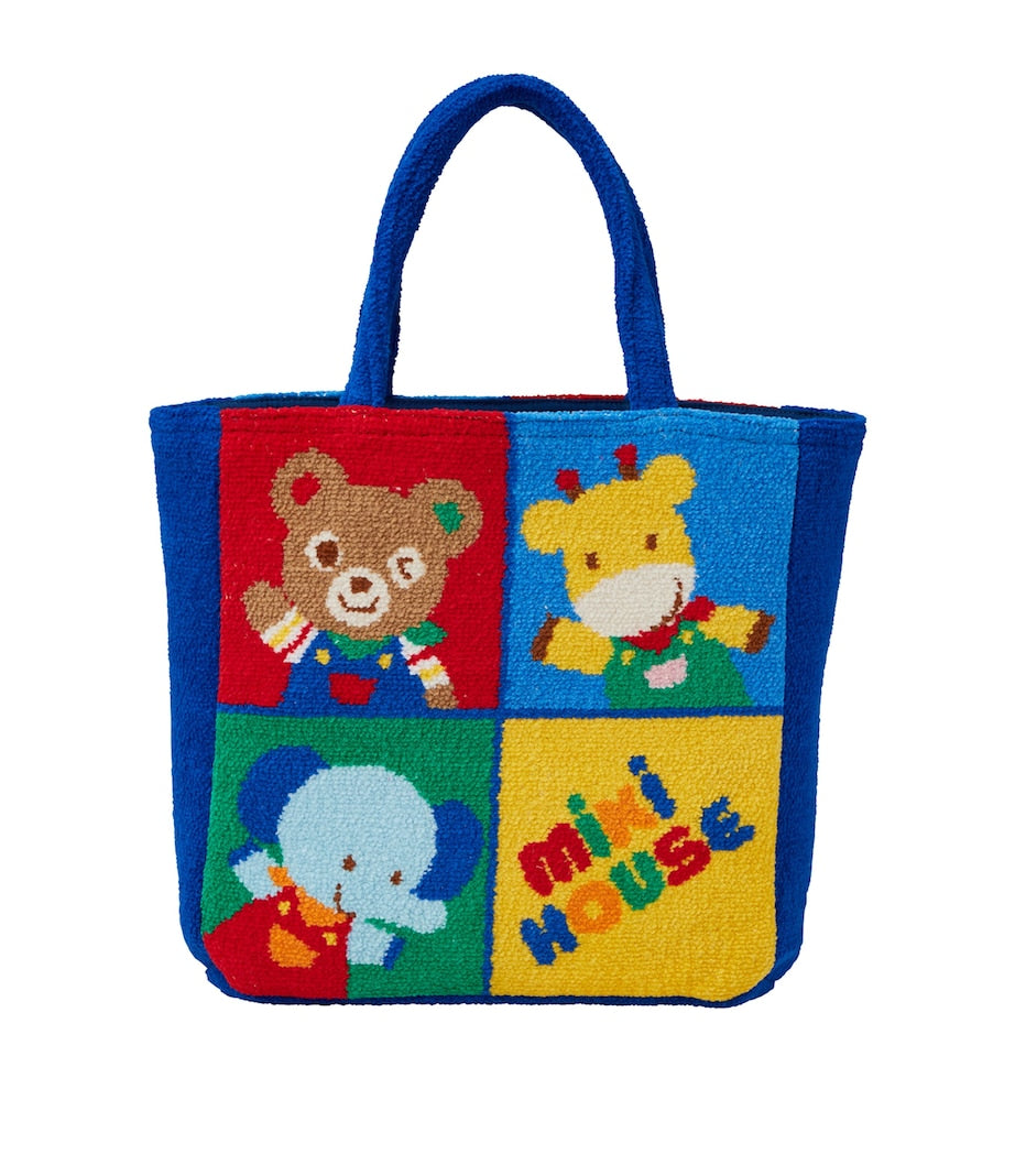 Miki House cotton tote bag for kids, UK version