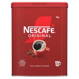 Nescafé Original instant coffee granules 1kg, imported from the UK