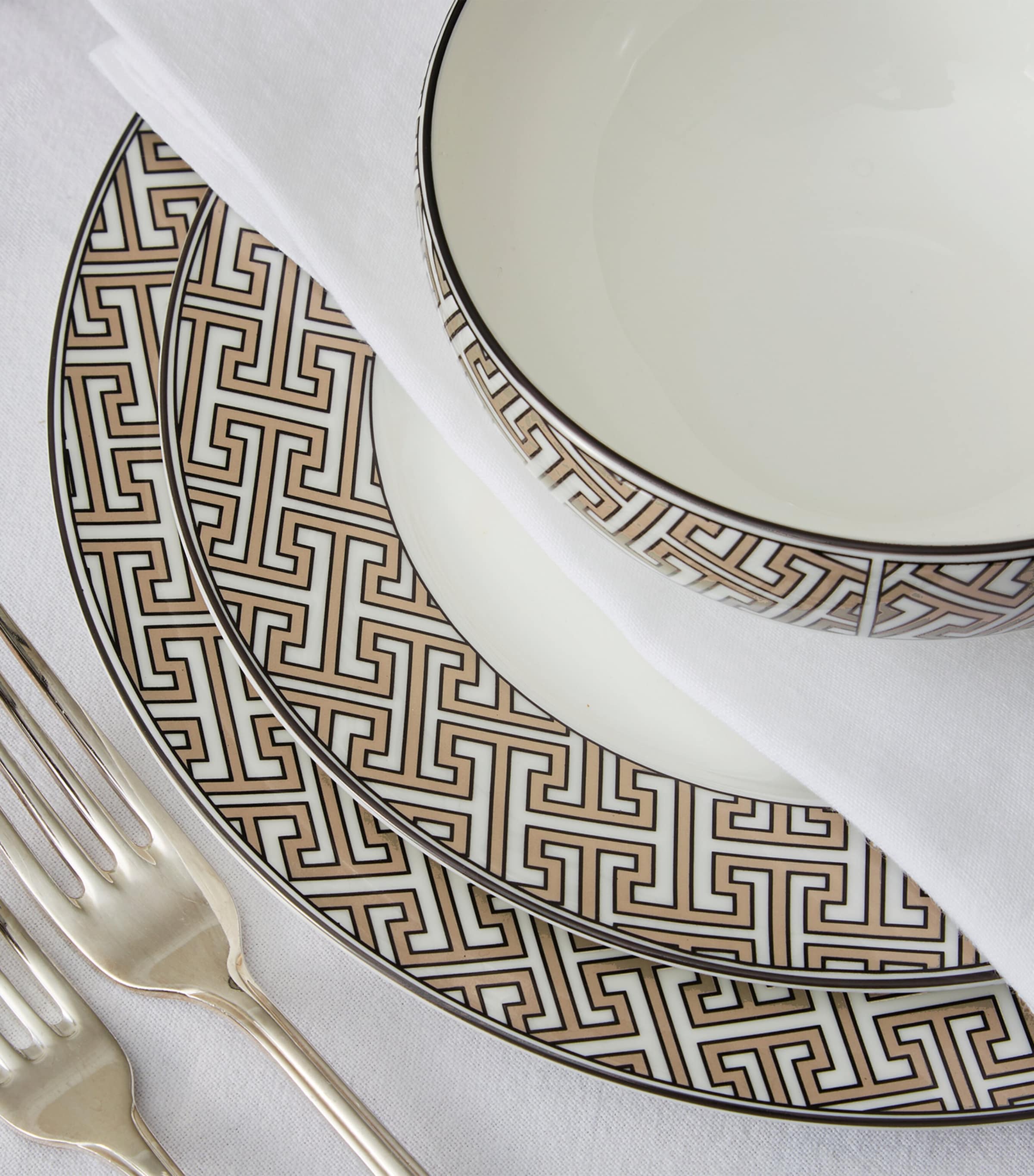 O.W. London geometric print breakfast bowl 15cm, imported from the UK