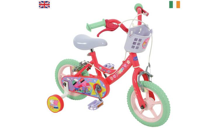 Peppa Pig 12 inch kids beginner bike (British brand)