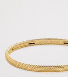 Monica Vinader gold vermeil Heirloom bangle (British brand)