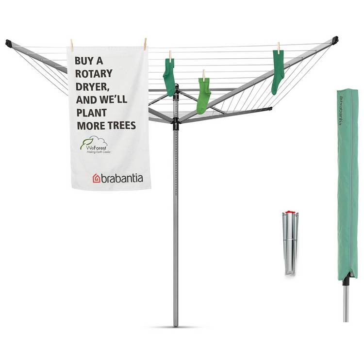 Brabantia Lift-O-Matic washing line 60m - British product