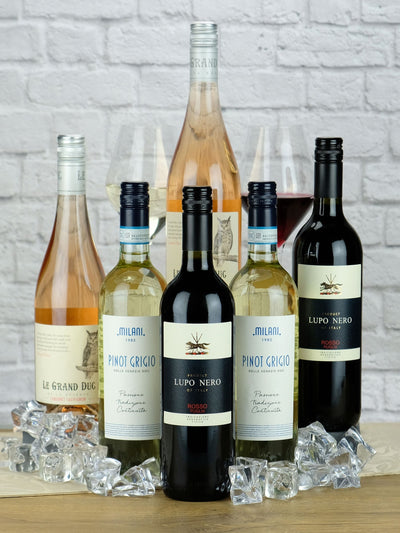 Le Bon Vin Mixed Wine Half Case 6x 75cl Wine Selection