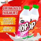Yop strawberry drinking yoghurt 500g (British brand)