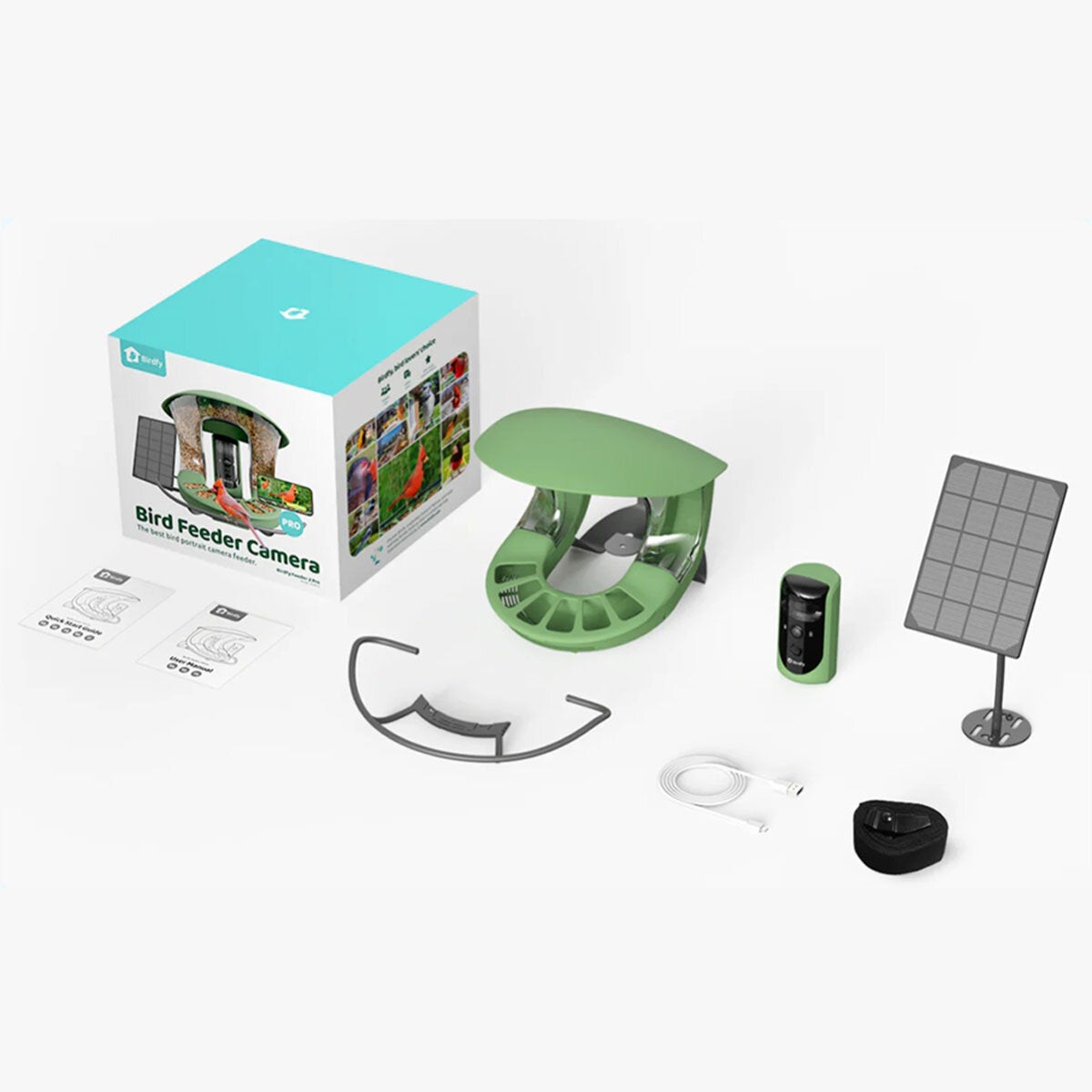 Birdfy Feeder 2 Pro smart bird feeder with solar panel (British brand)