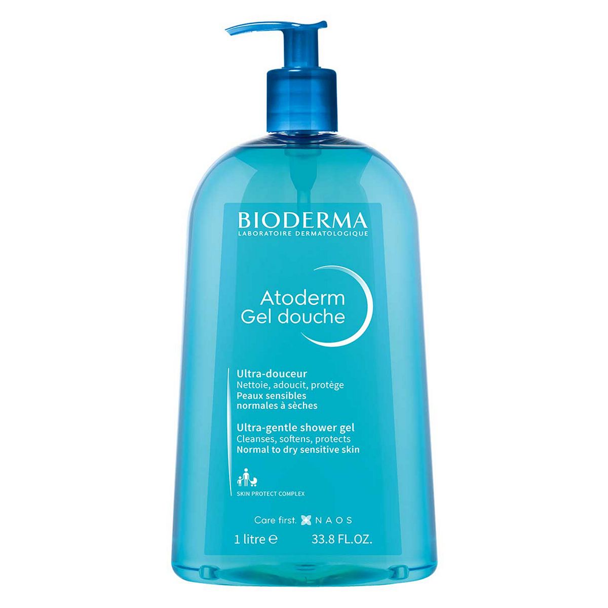 Bioderma Atoderm Body Wash Normal Sensitive Skin 1L Men's Toiletries Boots   