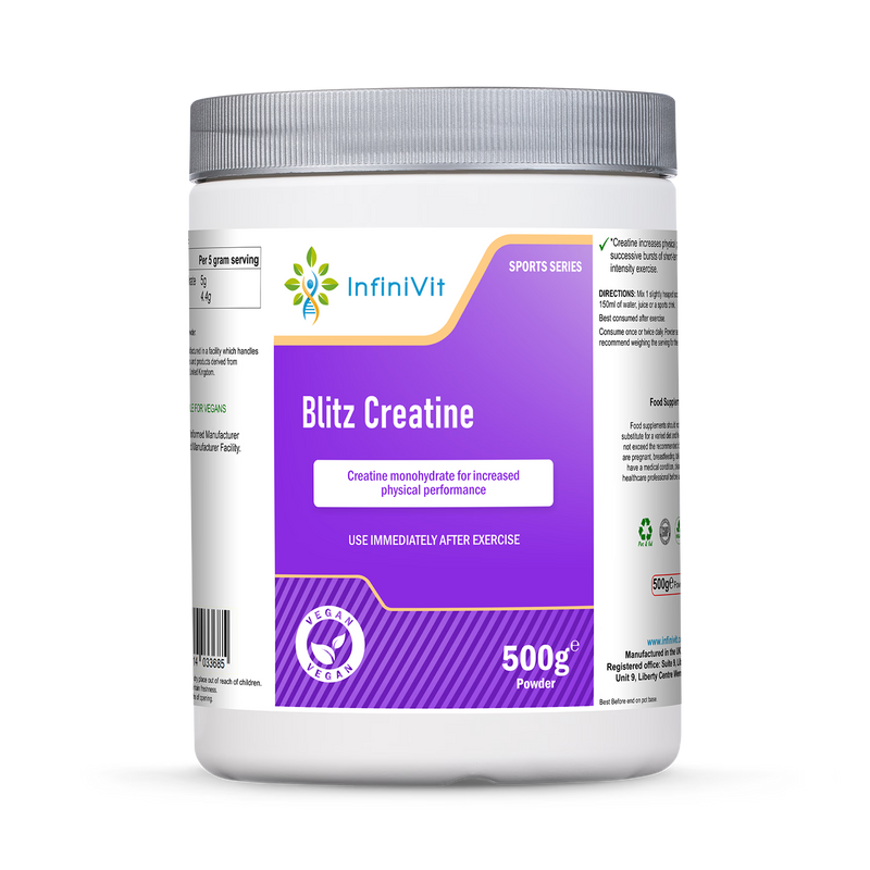 InfiniVit Blitz Creatine 500g (British brand)