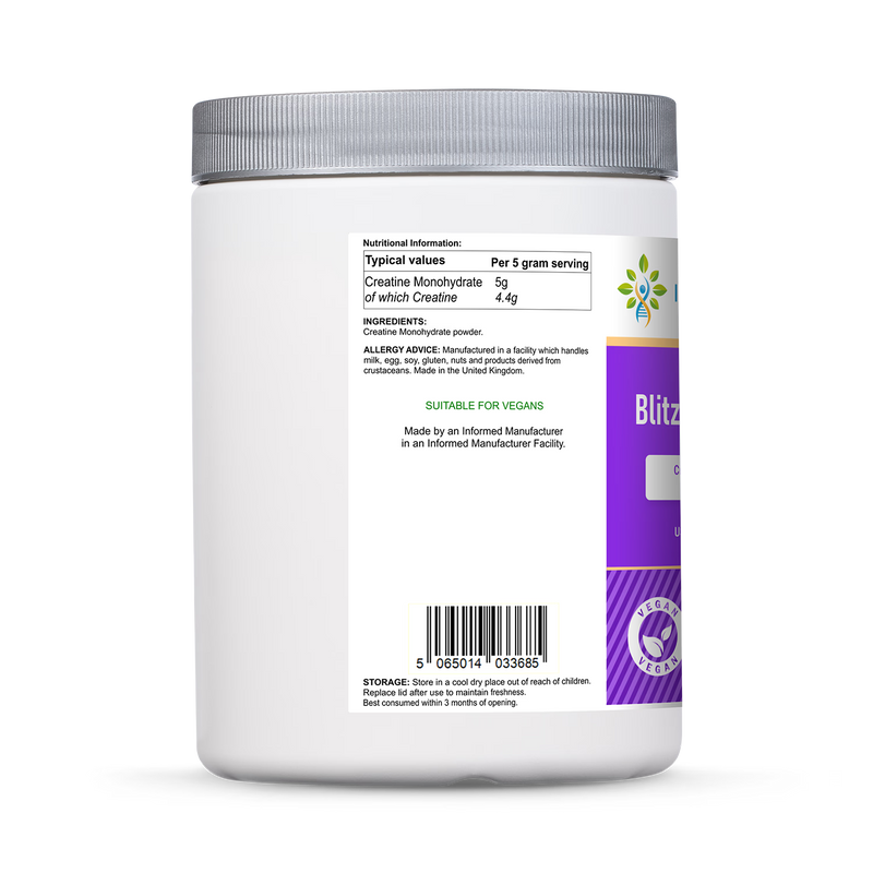 InfiniVit Blitz Creatine 500g (British brand)