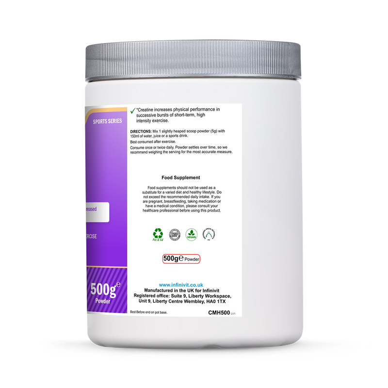 InfiniVit Blitz Creatine 500g (British brand)