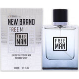 New Brand Free Man 100ml EDT spray (British brand)