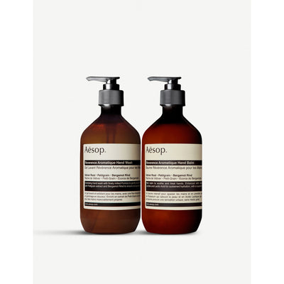 selfridges Aesop Reverence Duet Hand Wash and Hand Balm 2 x 500ml- Buy online at McGrocer
