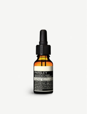 Aesop Parsley Seed anti-oxidant facial treatment 15ml - British product