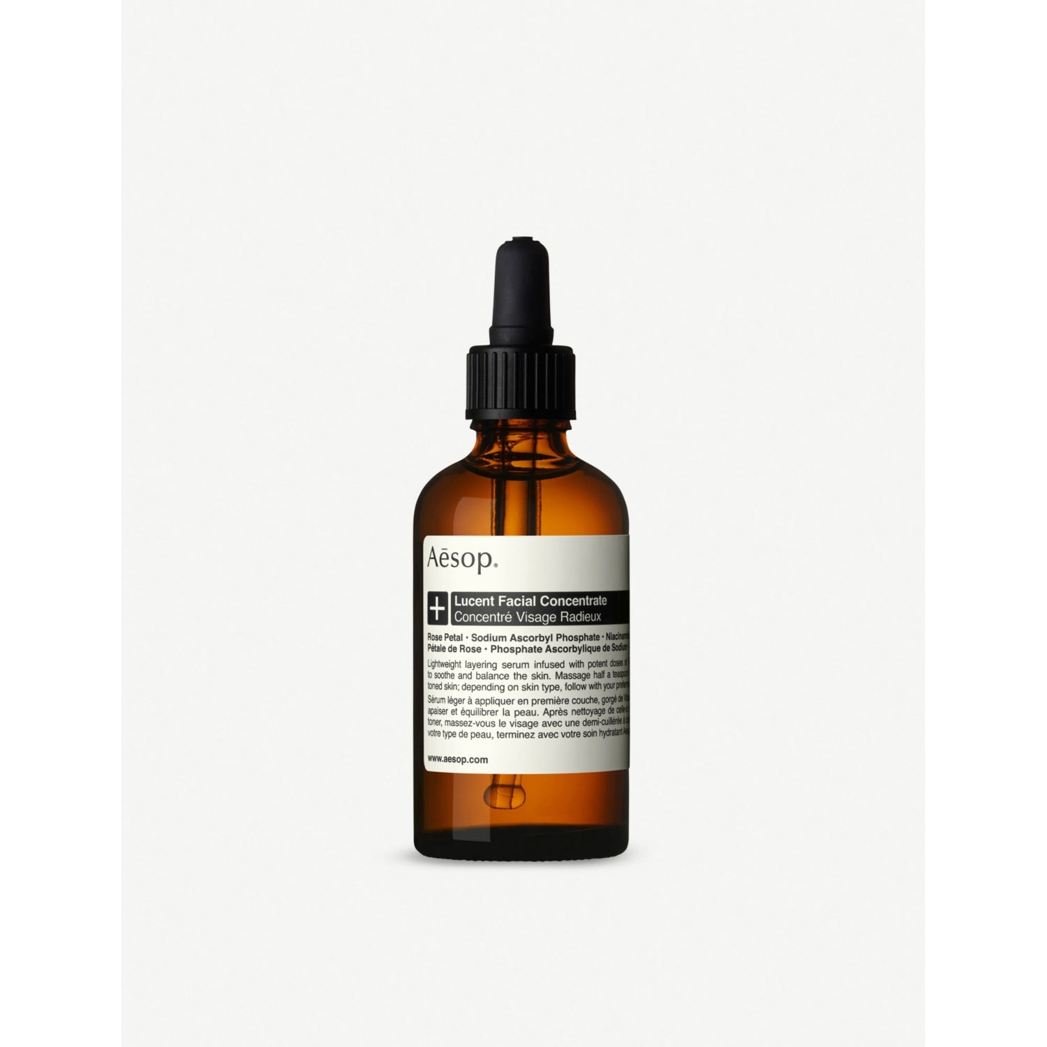 Aesop Lucent Facial Concentrate 60ml, imported from the UK
