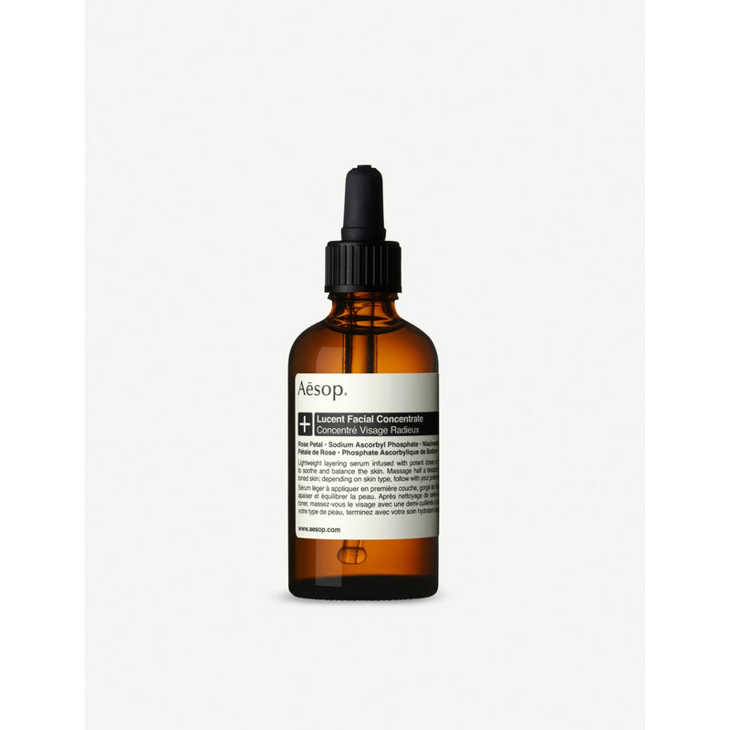 Aesop Lucent Facial Concentrate 60ml, imported from the UK