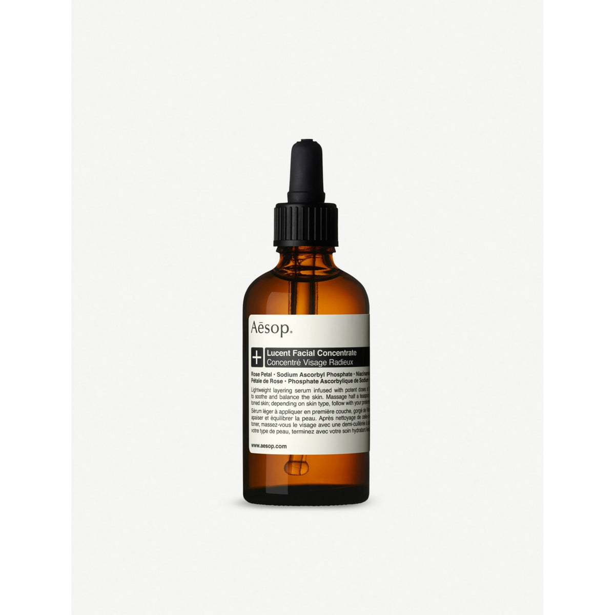 Aesop Lucent Facial Concentrate 60ml, imported from the UK