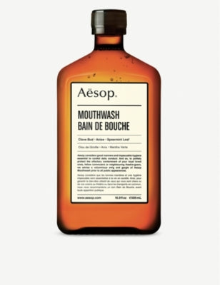 Aesop mouthwash 500ml bottle, imported from the UK