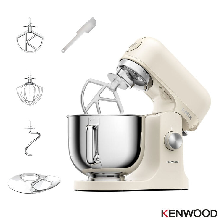 Kenwood kMix stand mixer cream 5L, imported from the UK