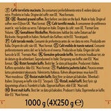 Lavazza Qualita Oro Arabica Ground Coffee, 4 x 250g