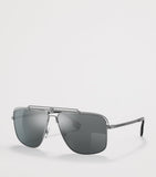 Versace metal aviator sunglasses with Medusa head, imported from the UK