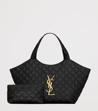 Saint Laurent medium Icare quilted tote bag - British product