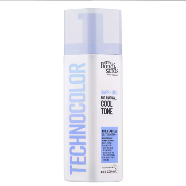 Technocolor Self Tanning Foam Sapphire 200ml (British brand)