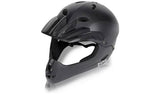 Zinc full face bike helmet for kids black (British brand)