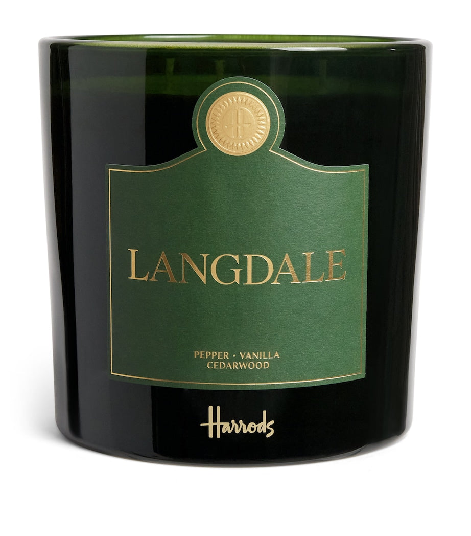 Harrods Langdale scented candle 700g, UK version