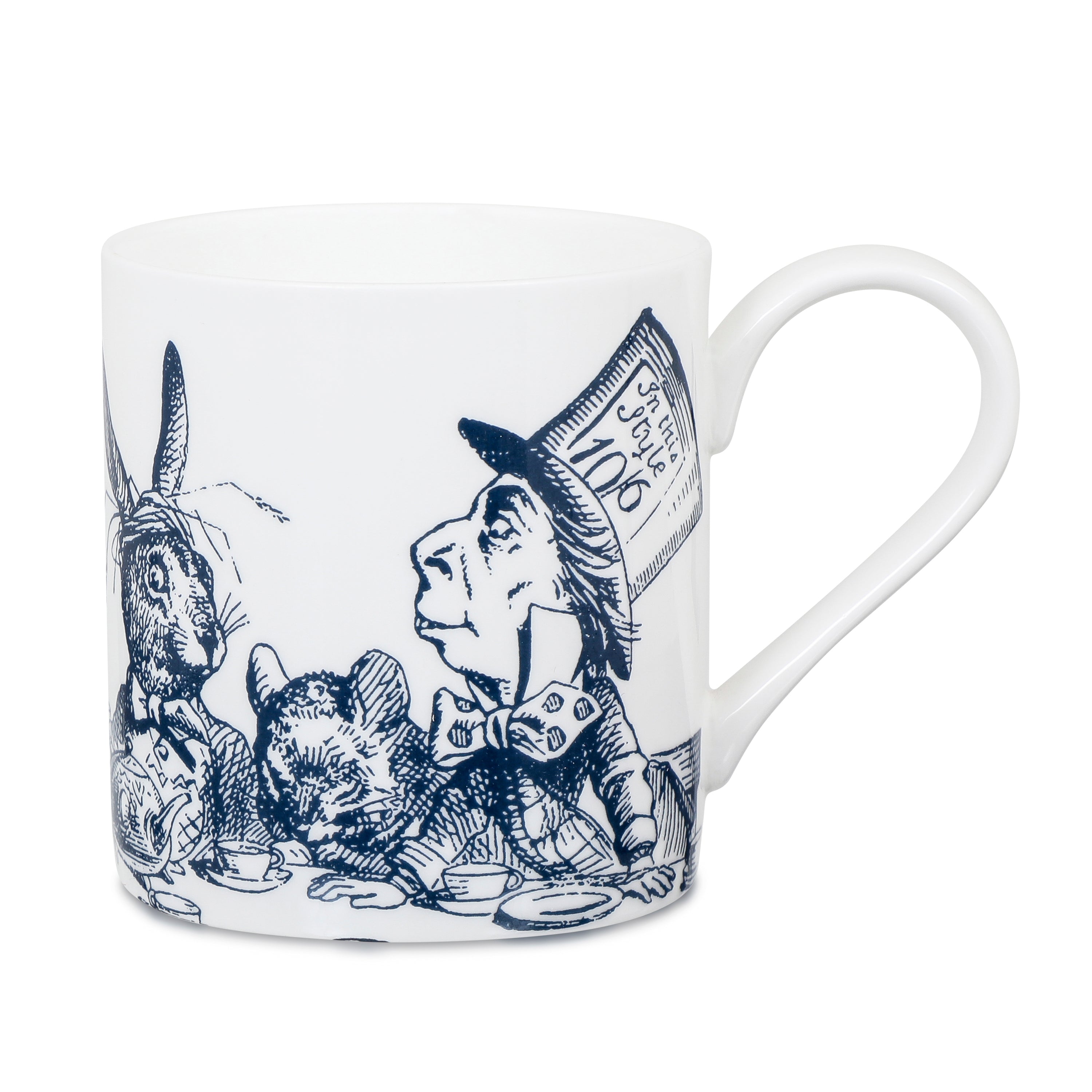 Whittard Alice in Wonderland bone china mug 300ml, imported from the UK