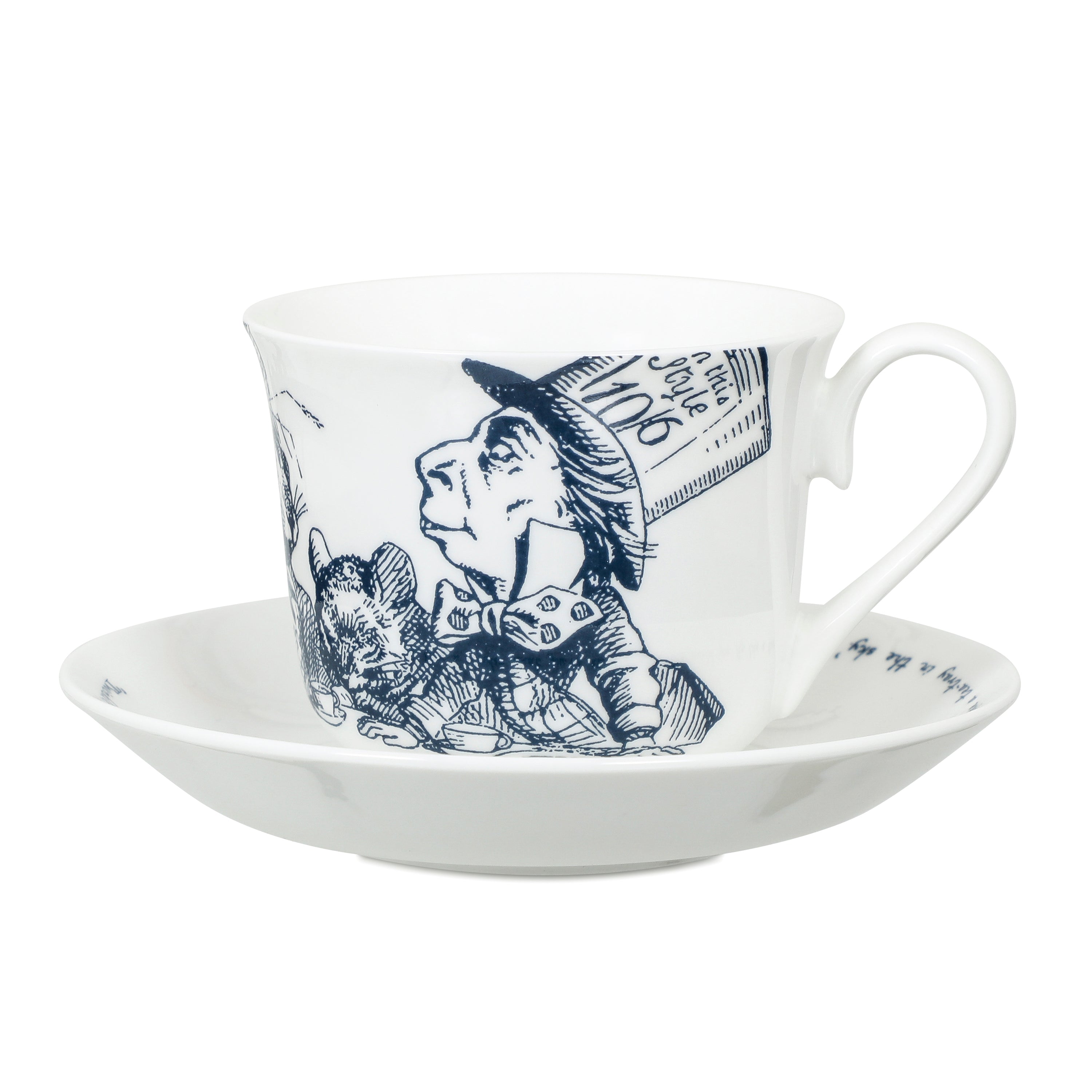 Whittard Alice in Wonderland cup and saucer set 280ml - British product