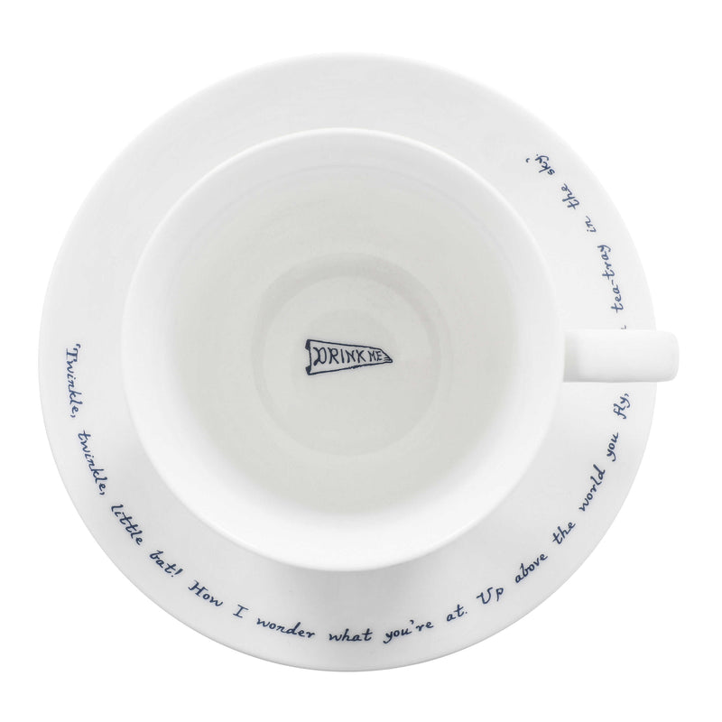 Whittard Alice in Wonderland cup and saucer set 280ml - British product