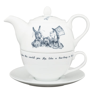 whittard Whittard Alice in Wonderland Tea-for-One Set- Buy online at McGrocer