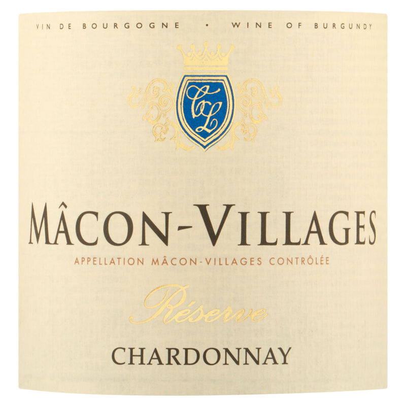 Macon-Villages Chardonnay white wine 750ml, imported from the UK