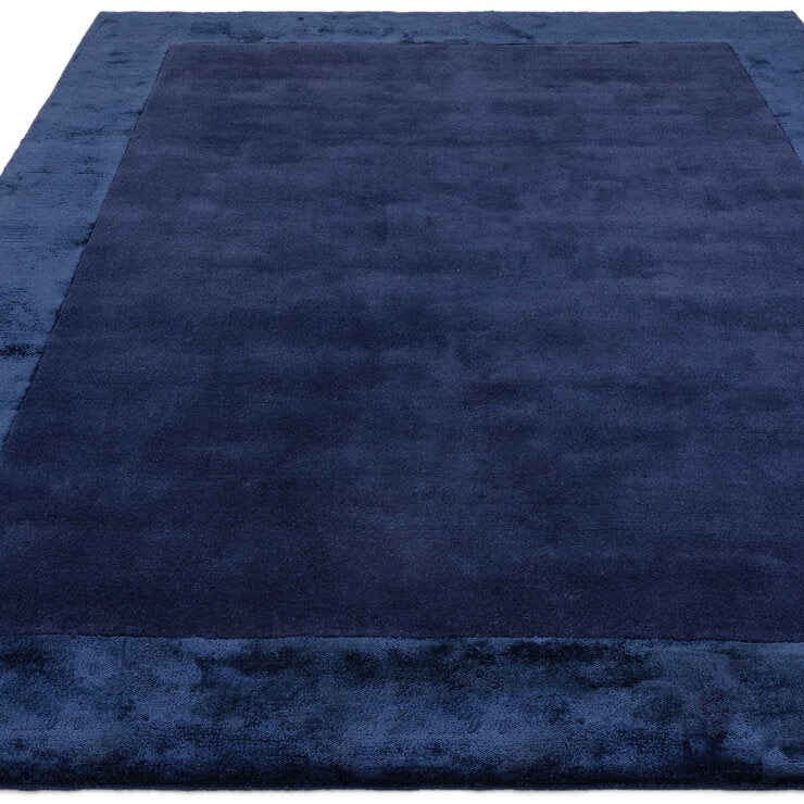 Asiatic Ascot navy rug, imported from the UK
