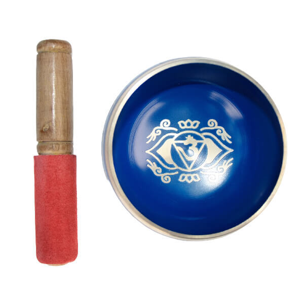 Myga brass singing bowl third eye, imported from the UK