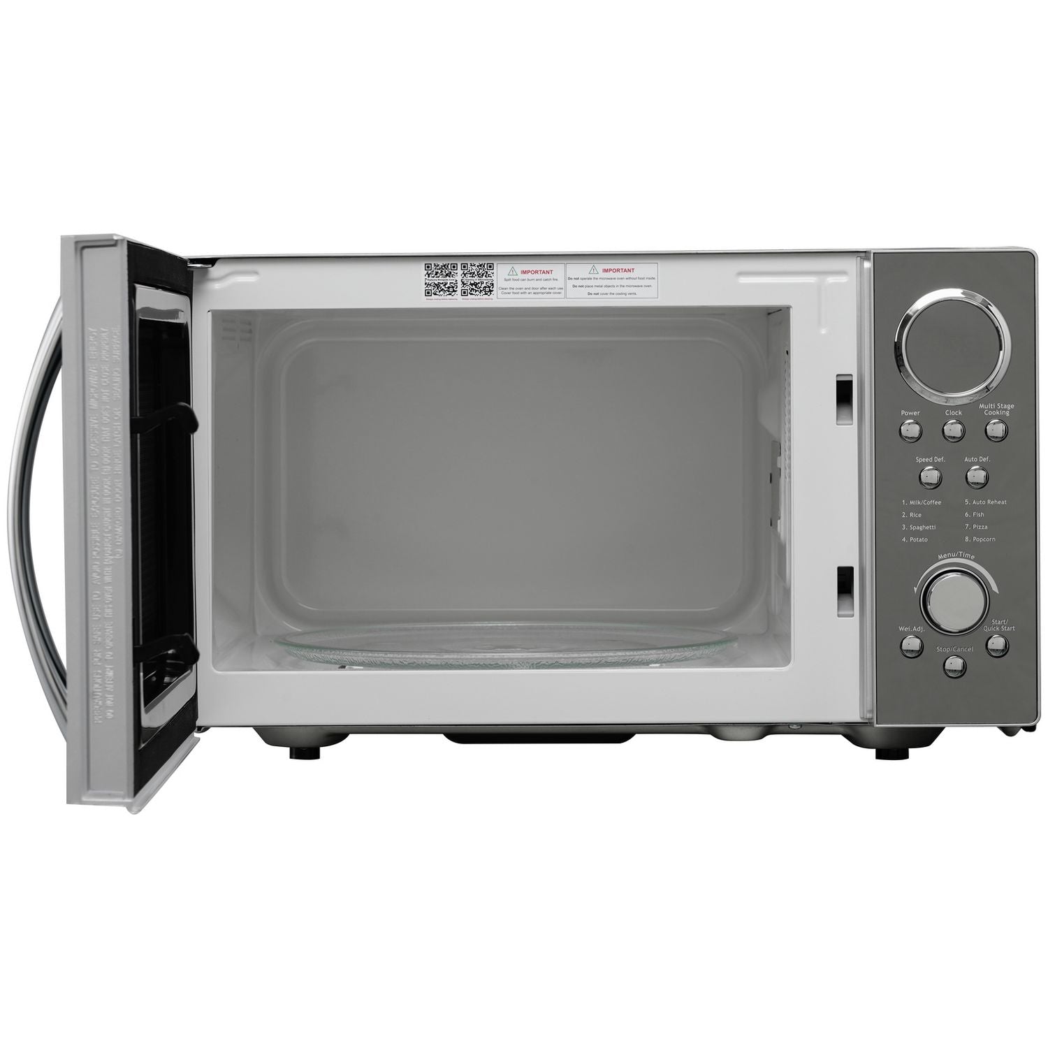 Morphy Richards 900W standard microwave silver 23L - British product