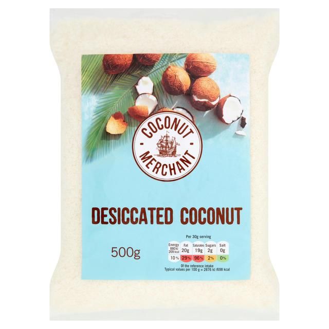 Coconut Merchant Desiccated Coconut   500g GOODS M&S   