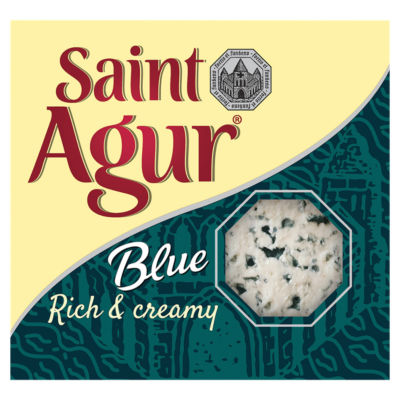 Saint Agur Blue Cheese Soft Cheese 125g