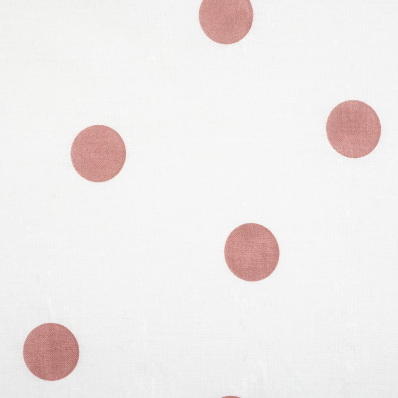 Argos Home pink spotted fitted sheet single, UK version