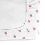 Argos Home pink spotted fitted sheet single, UK version