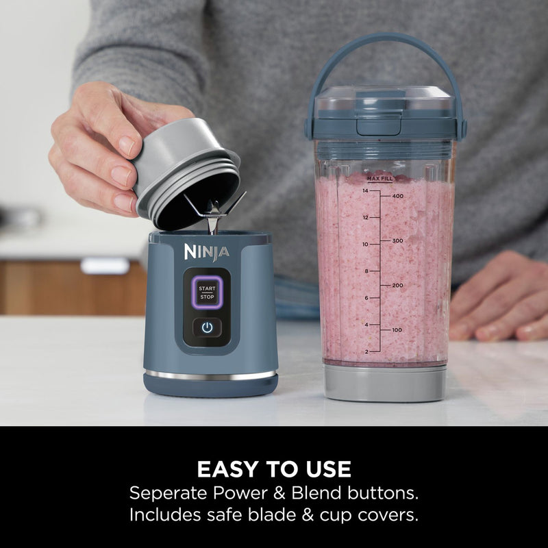 Ninja portable hand blender Blue 530ml, imported from the UK