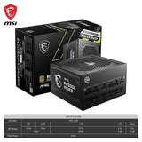 MSI MAG A850GL 850W power supply, UK version