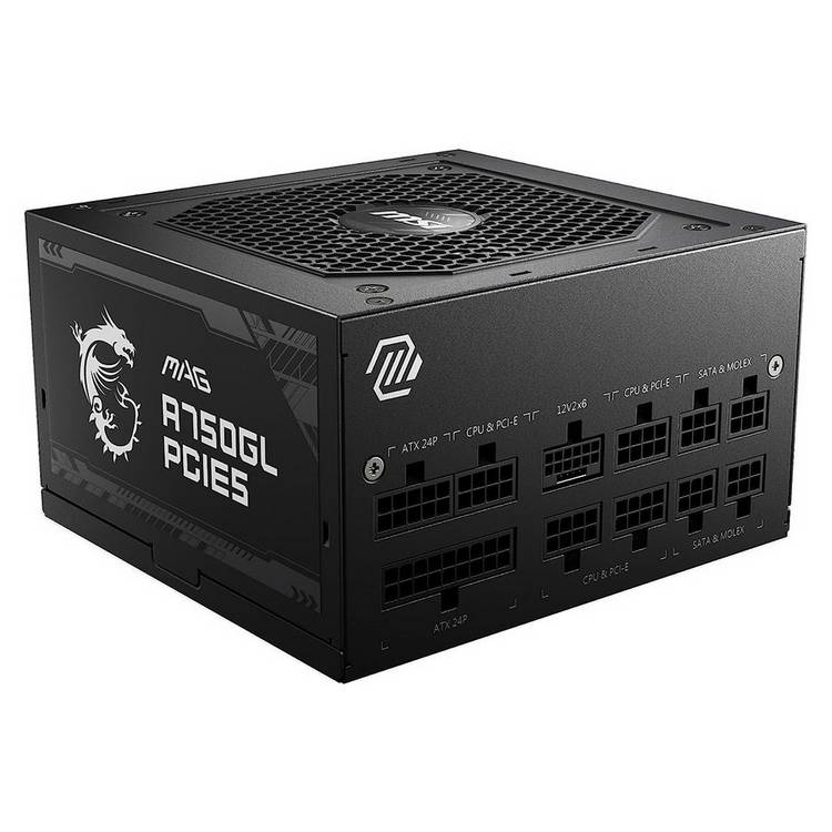 MSI MAG A750GL 750W power supply - British product