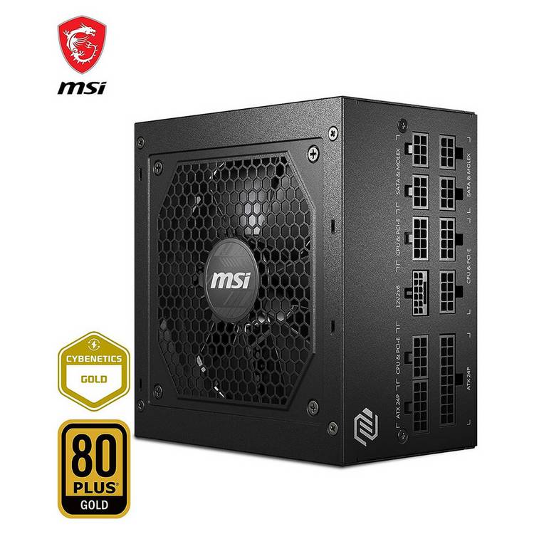 MSI MAG A750GL 750W power supply - British product